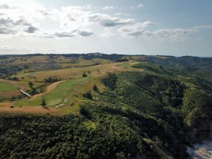 Kauri Cliffs 17th Aerial Back